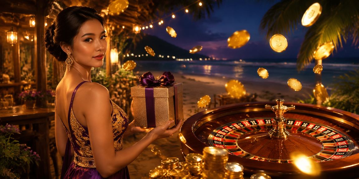 Suasana permainan roulette casino online sambil menikmati kopi di Indonesia